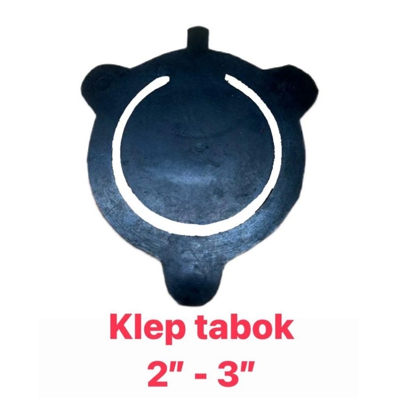klep tabok karet pompa air alkon honda 2" 3"