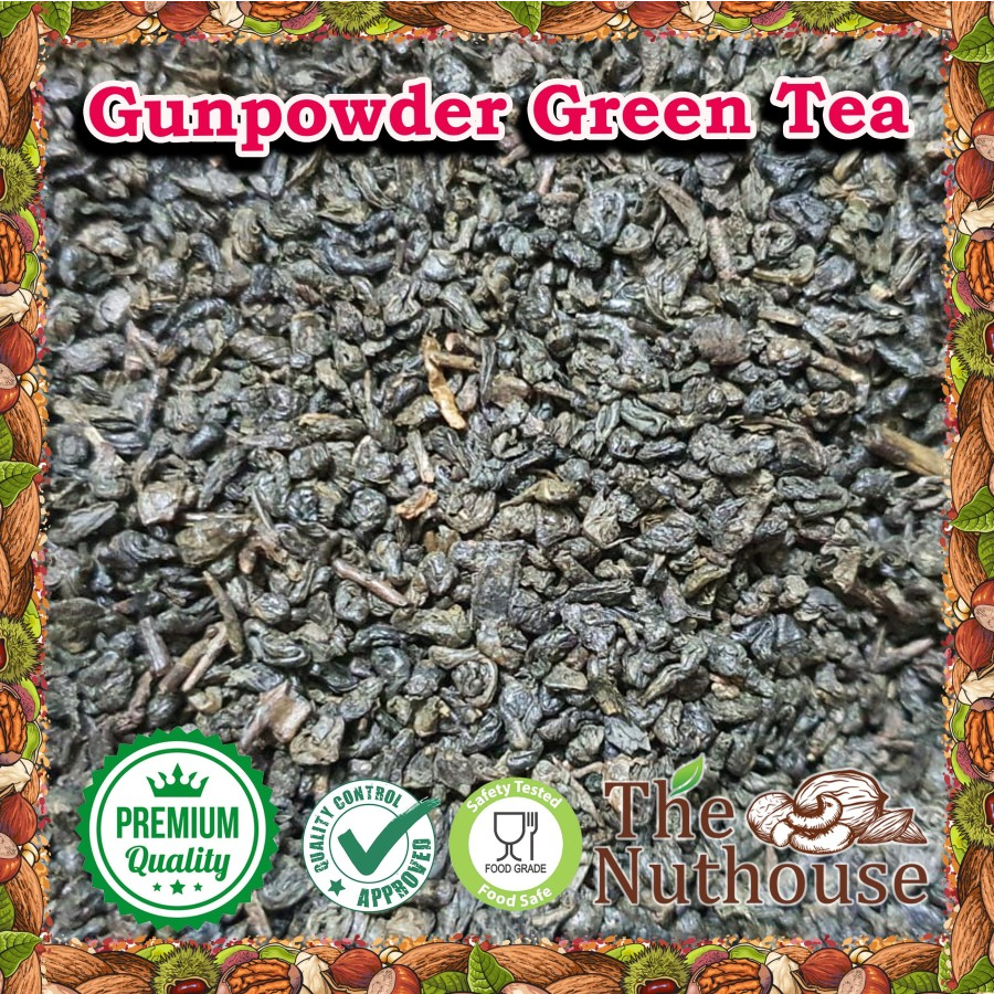 

100gr Gunpowder Green Tea / Zhu Cha / Pearl Tea [Premium Tea Leaves]