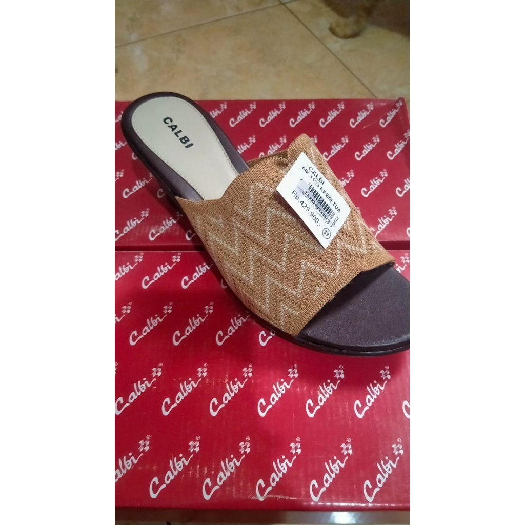 Wedges Selop , Jepit  Rajut Banyak model CALBI