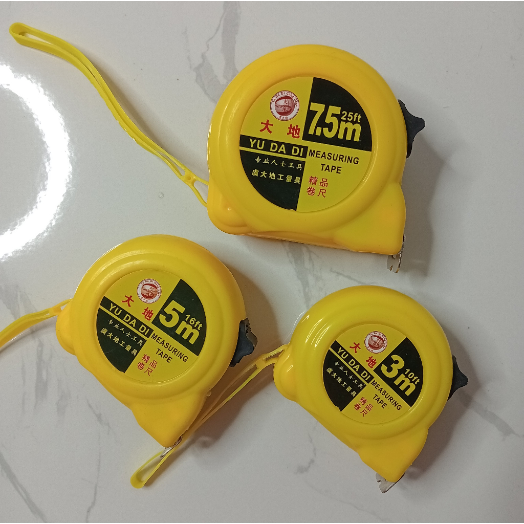 KX Baja - Home Living - Meteran Kuning Roll | Meteran serbaguna | Meteran Multifungsi | Meteran Tuka