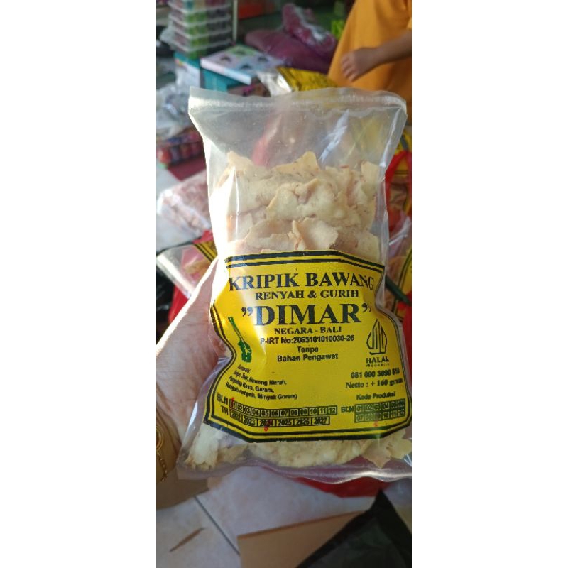 

Kripik Bawang Original Bali Kripik Dimar oleh oleh khas Bali