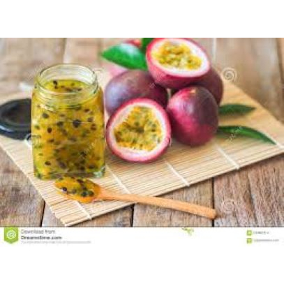

Passion fruit jam Homemade Mirip Mixue Selai buah markisa enak