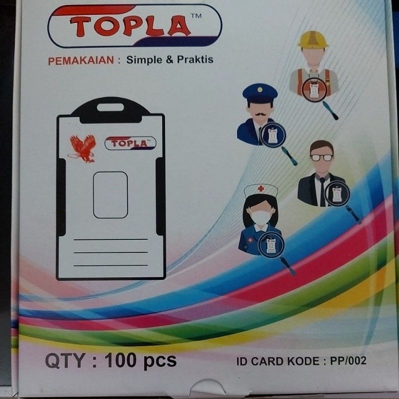 

ID Card Topla PP/002 Transparant Doft