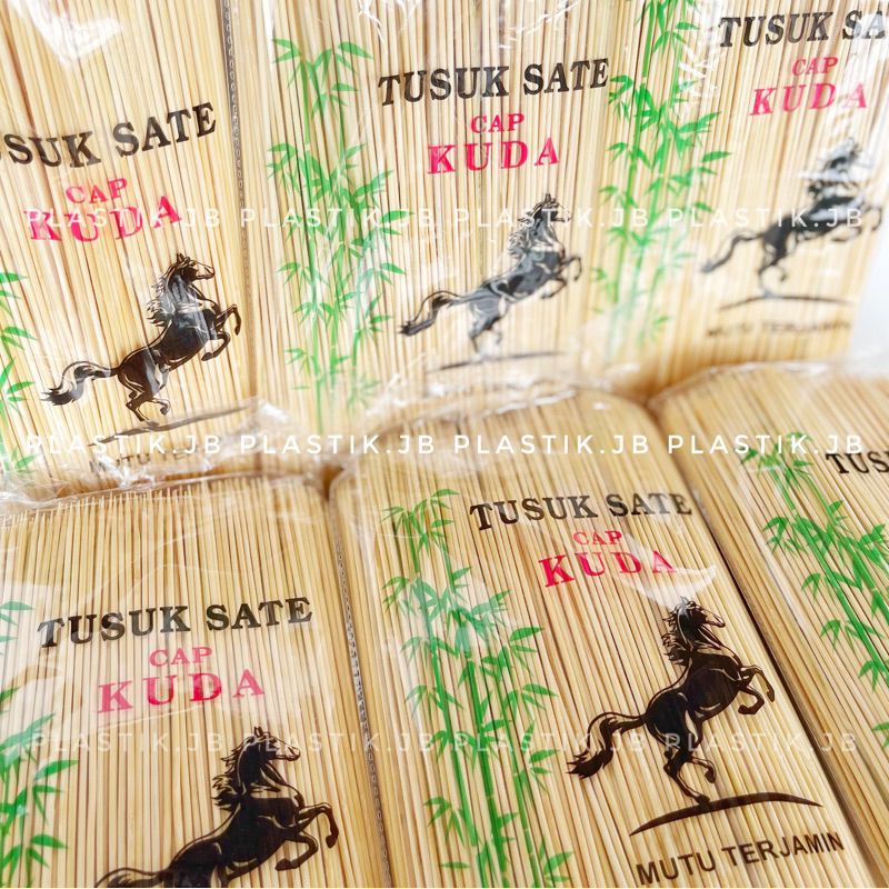 TUSUK SATE CAP KUDA 500GRAM LIDI KECIL
