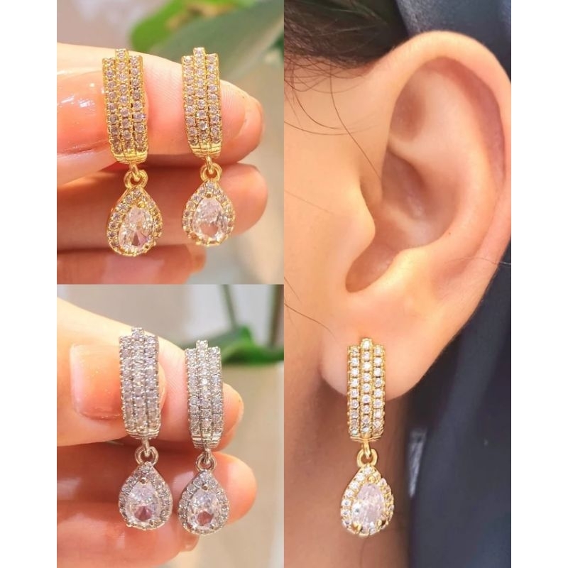 Anting Elisabet Emas Muda kadar 15% (2 GRAM) Request Kadar, CHAT ADMIN