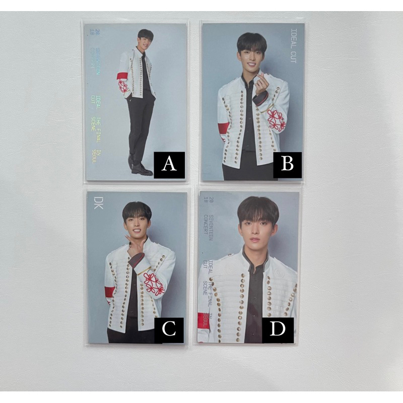 Seventeen DK Dokyeom Seokmin Ideal Cut The Final Scene Encore Trading Card Photocard PC TC