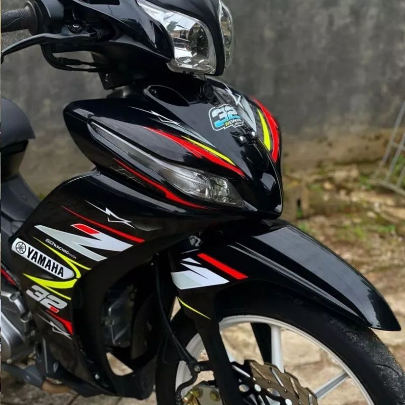 Striping Stiker Sticer Dekal Decal Emblem Printing Aksesoris Motor Yamaha Jupiter Z1 Robot ZBurhan W