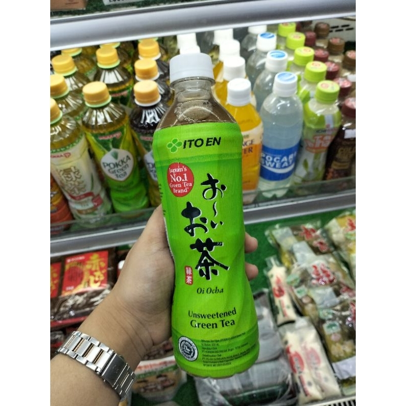 

itoen unsweetened green tea 500ml