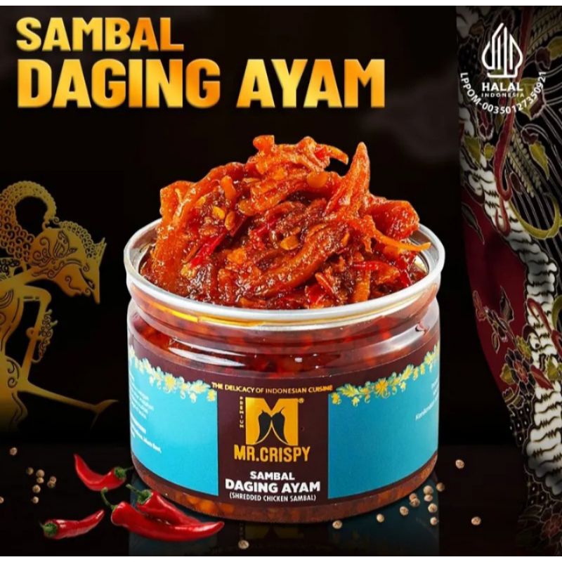 

Sambal Mr Crispy Daging Ayam