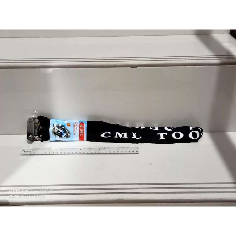 gembok rantai 80 cm camel / gembok rantai