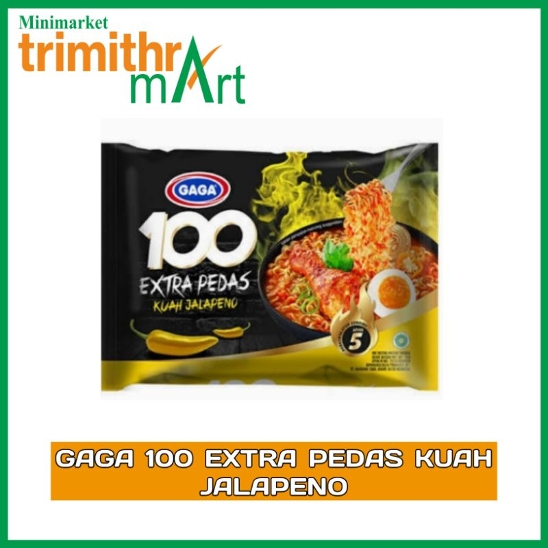 

MIE GAGA 100 EXTRA PEDAS RASA KUAH JALAPENO