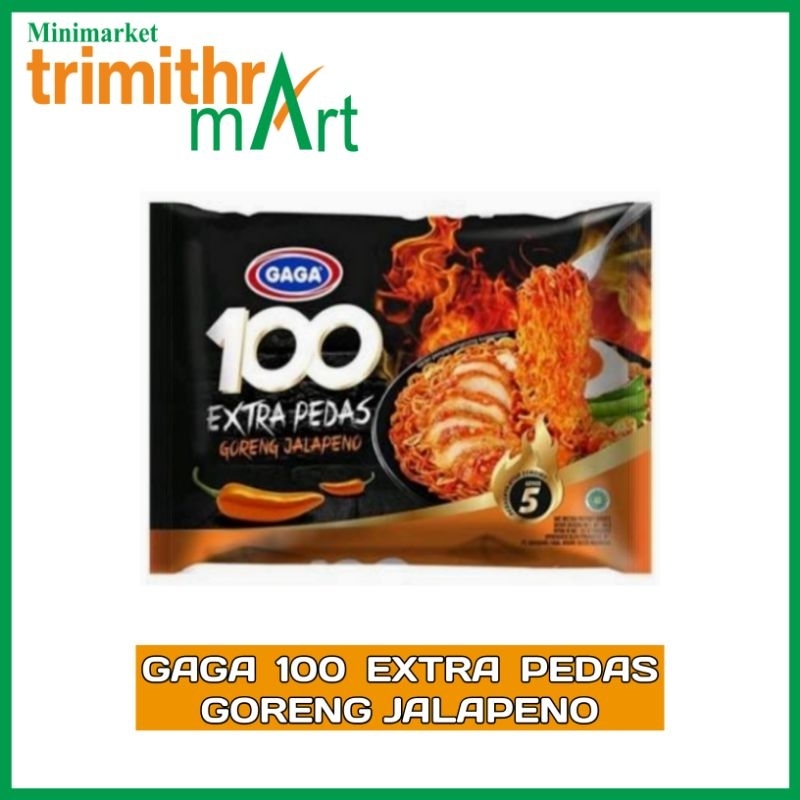 

MIE GAGA 100 EXTRA PEDAS GORENG JALAPENO