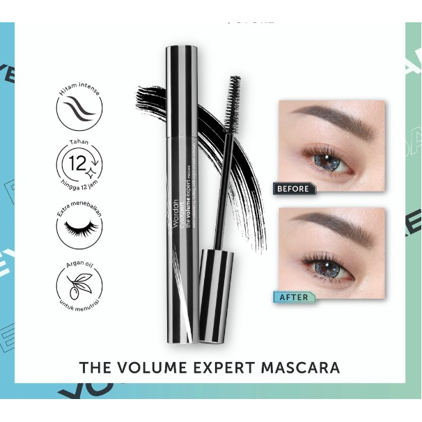 [BPOM] Wardah Eyexpert The Volume Expert Mascara 100% Original Maskara EYE XPERT