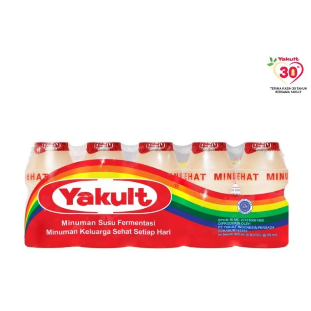 

Yakult Minuman Sehat 1 Pak Isi 5 Botol