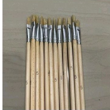 

no.5 kuas lukis kuas gambar nomor 5 paint brush seni cat