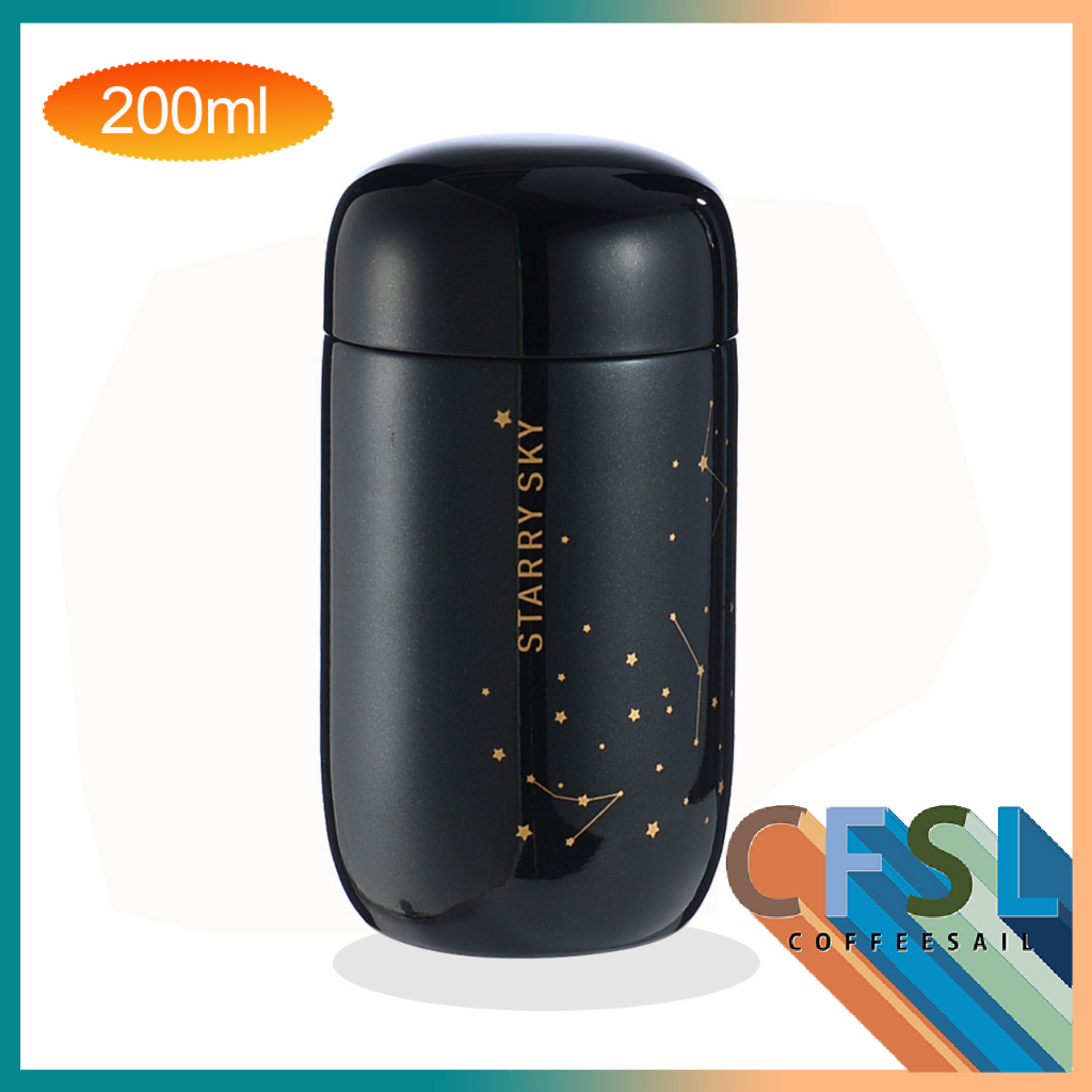 BOTOL TUMBLER KOPI TEH STARRY SKY STAINLESS 200ML