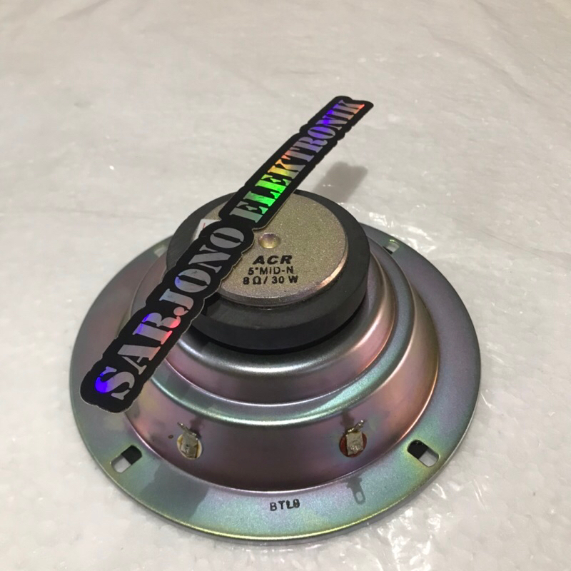 Speaker 5 Inch ACR Middle Mid Range Mid N Mid-N 30 Watt