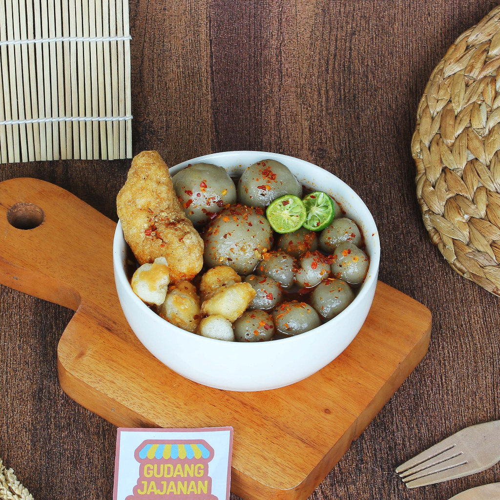 

Bakso Aci Dengan Tahu Cuanki Lengkap Dengan Bumbu Siap Saji