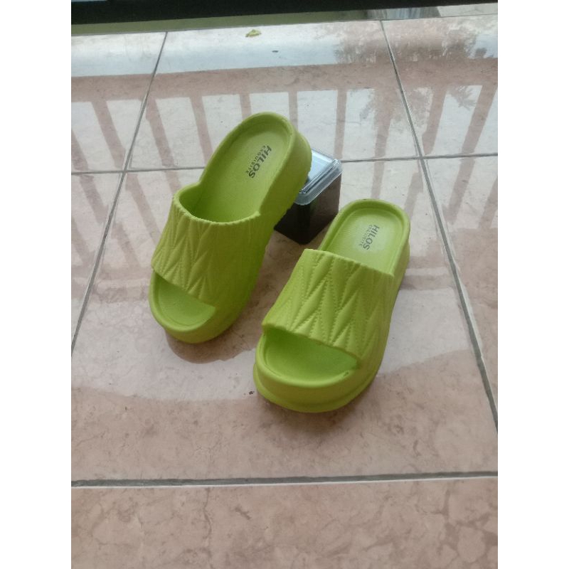 Sandal Wanita Kokop Rubber Hilos Viral Kekinian Korea Style Terbaru