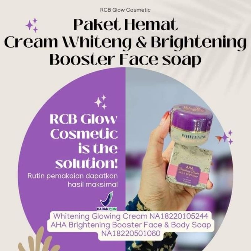 paket hemat RCB GLOW COSMETIK