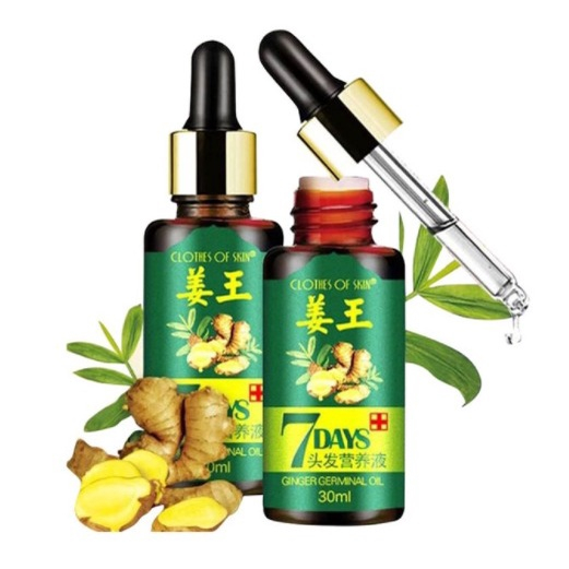 Serum Penumbuh Rambut Botak 7 Days Ginger Germinal Oil Treatment ampuh 100 PRODUK iMPORT
