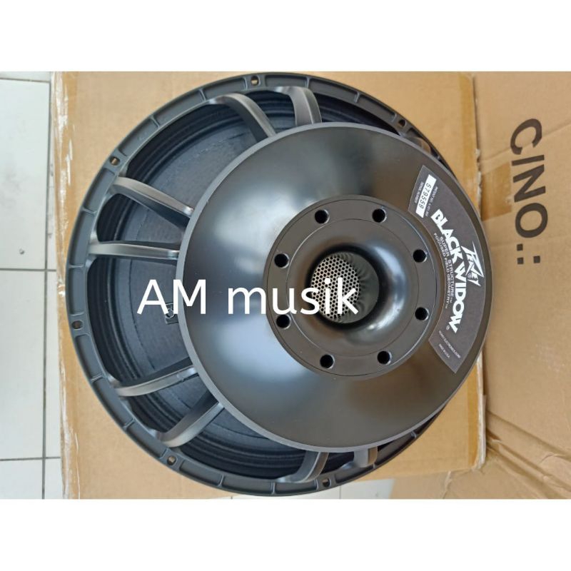 SPEAKER COMPONENT PEAVEY BLACK WIDOW 18 INCH VC 4 INCH DAUN TEBAL VC 4 INCH  PEAK 2000 WATT