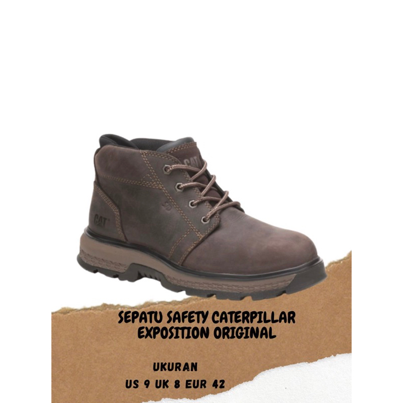 sepatu safety caterpillar original