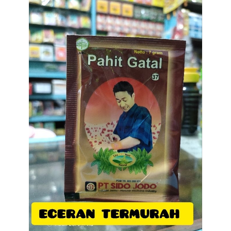 

Jamu Eceran Pahit Gatal SIDO JODO 1 sachet