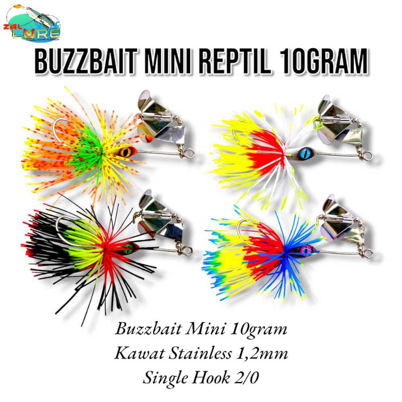 BUZZBAIT MINI REPTIL 10GRAM