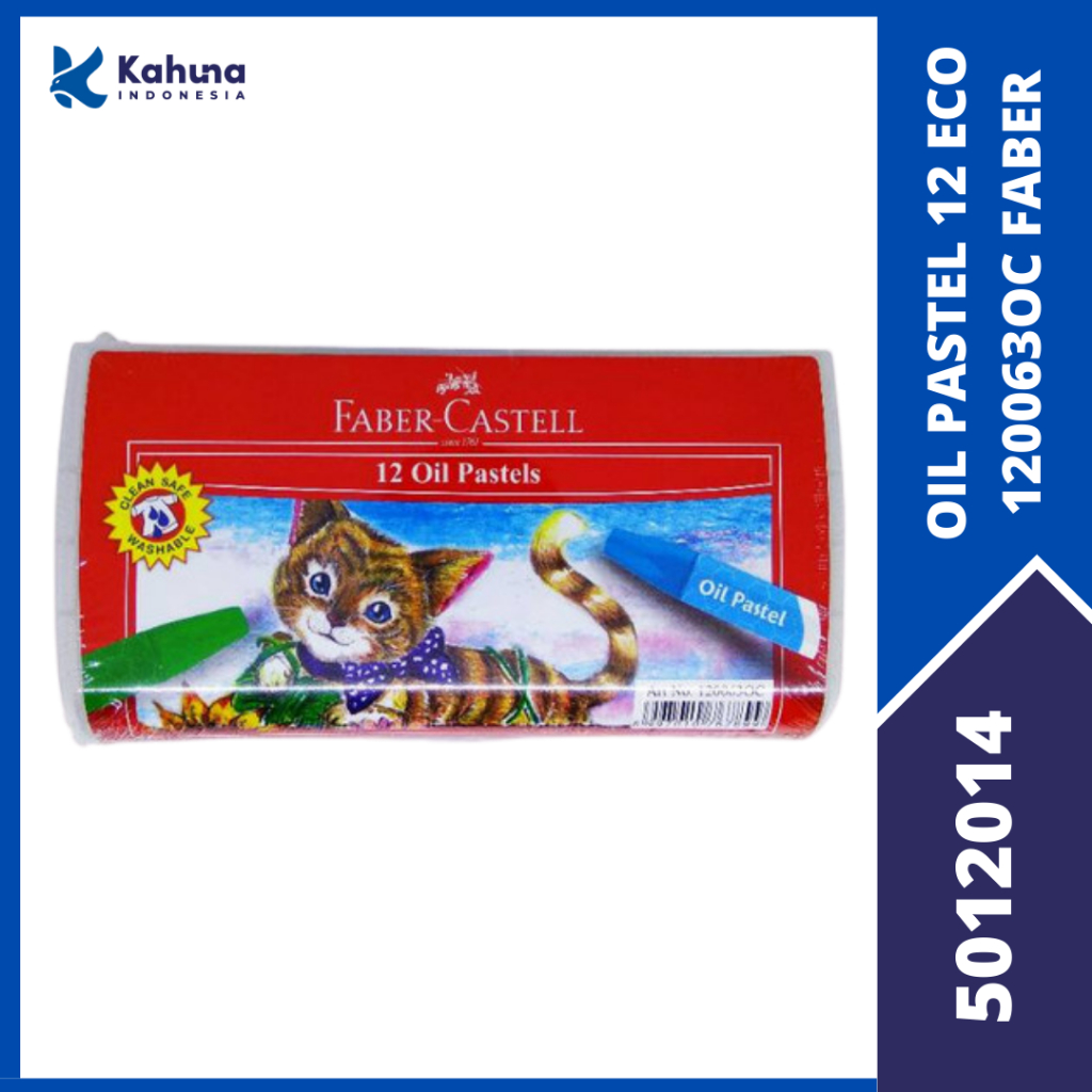 

KRAYON / CRAYON OIL ECO 120063OC FABER CASTELL 12 WARNA [5012014]