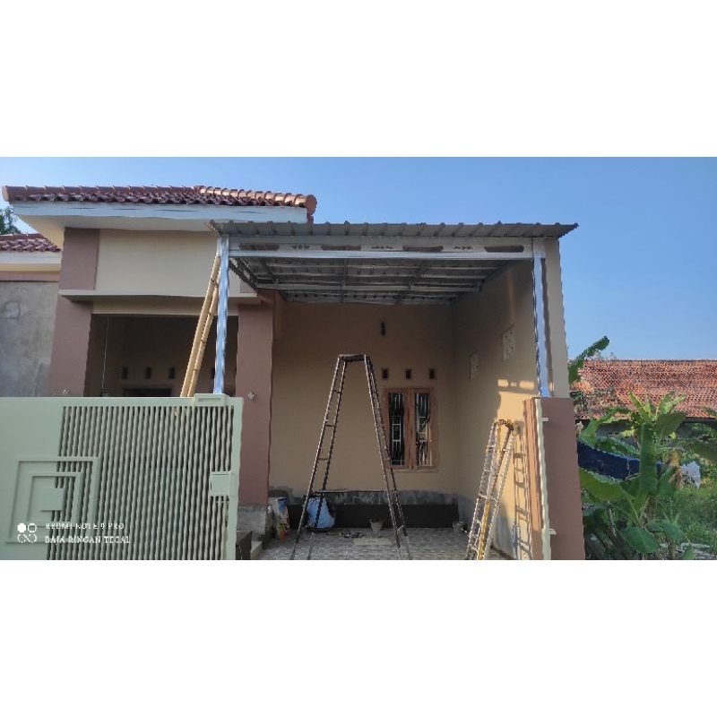 Kanopi Baja Ringan Atap Galvalum