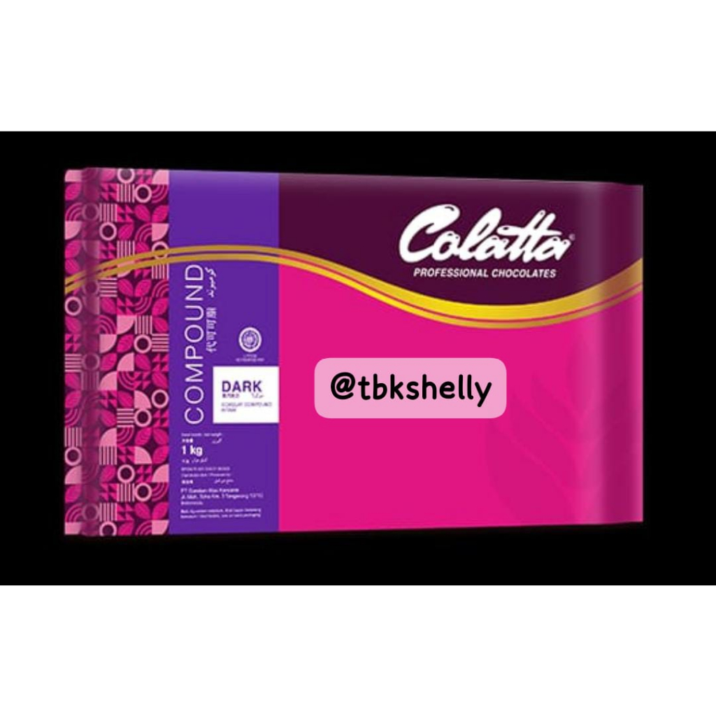 Colatta Dark Compound 5kg / coklat dcc 5 KG - COLATTA 5KG