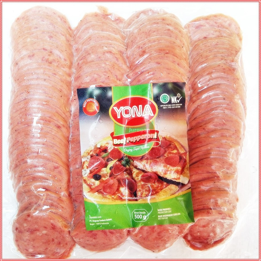 

Yona Pepperoni 500 Gr Peperoni