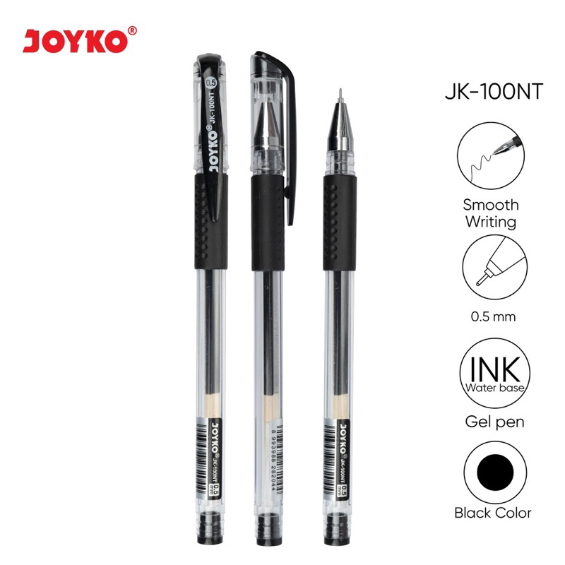 

Pulpen / Ballpoint / Pen Gel Joyko JK-100NT (12 Pcs)