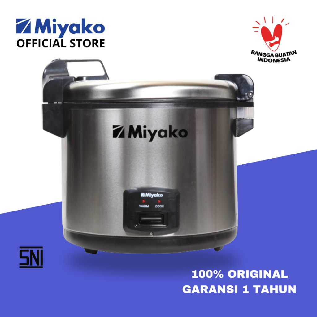 Magic Com Jumbo Miyako MCG171 Rice Cooker  6 Liter beras dan 17 Liter Nasi - Magic Warmer 3in1
