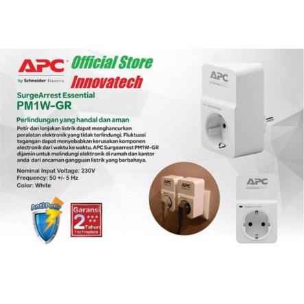 APC Surge Protector PM1WGR PM1W-GR colokan anti petir