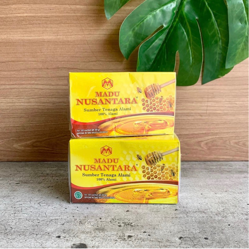 

Madu Nusantara 100% Alami 10 Sachet @20gr