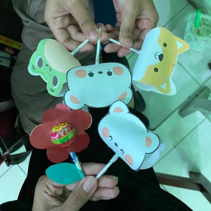 

Permen Lolipop karakter Lolipop Candy Character lucu gift candy