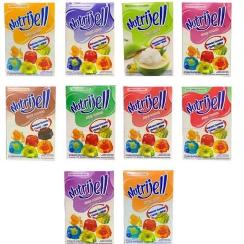 

[15gr] Nutrijell Jelly Agar-Agar Sachet