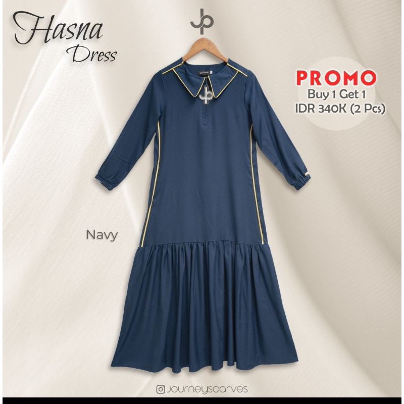 HASNA DRESS BY JOURNEY SCARVES