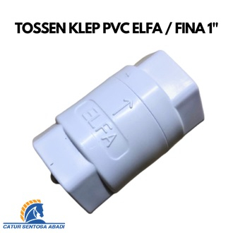 TOSEN TUSEN KLEP PVC ELFA FOOT KLEP 1 INCH TERMURAH