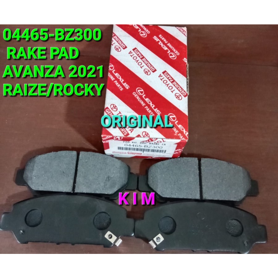 Brake Pad / Kampas Rem Depan RAIZE / ROCKY ORIGINAL 04465-BZ300