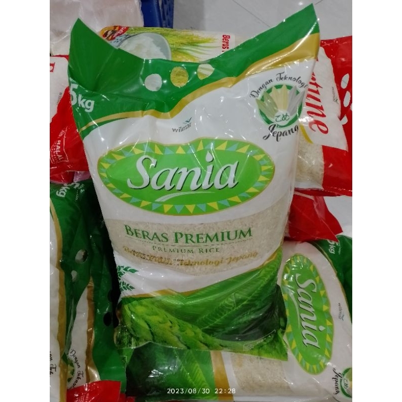 

BERAS PREMIUM SANIA KEMASAN 5KG