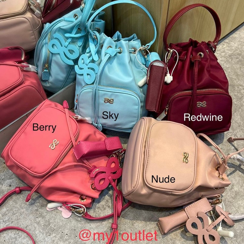 HOUSE OF LITTLEBUNNY BOUQUET NYLON BAG ORIGINAL THAILAND