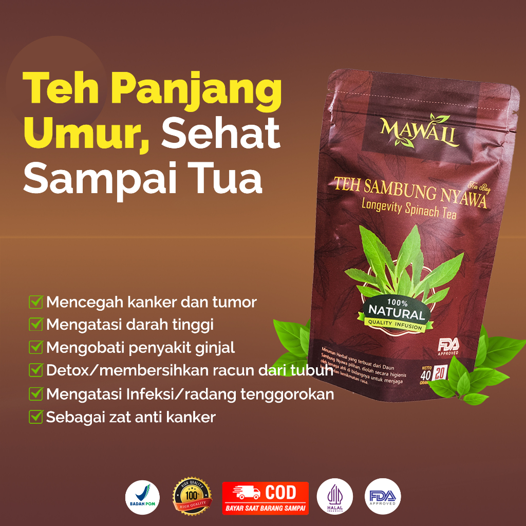 

Teh Herbal Sambung Nyawa Ampuh ORIGINAL