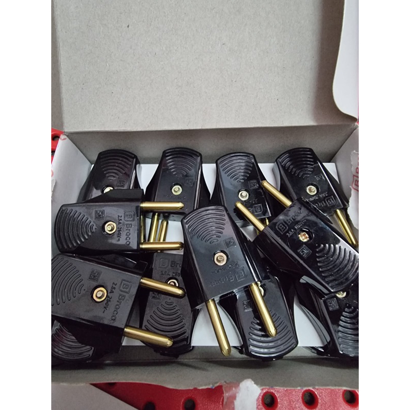 steker hitam broco 344L / plug coupler broco 344L