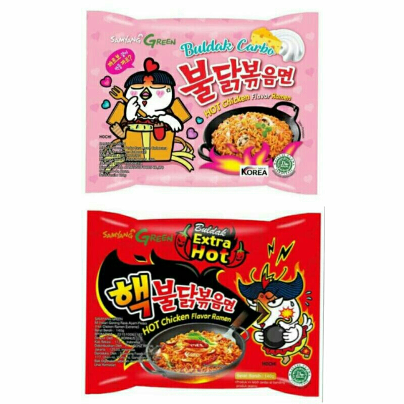

Paket Samyang Carbonara+Hot Exp 2024 (Isi 2pc)