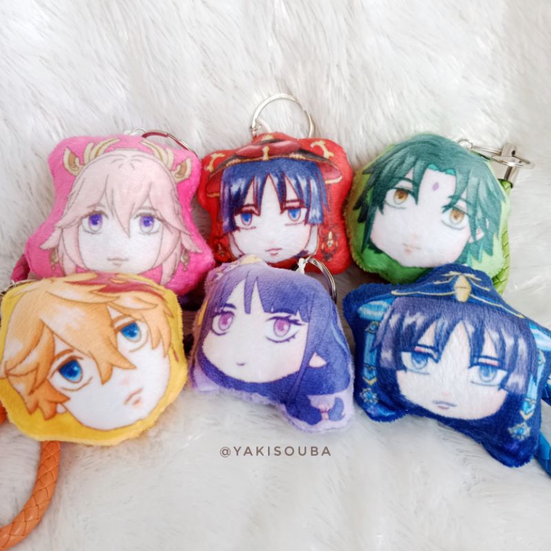 GENSHIN IMPACT DOLL PLUSHIE / Gantungan Plushie Genshin