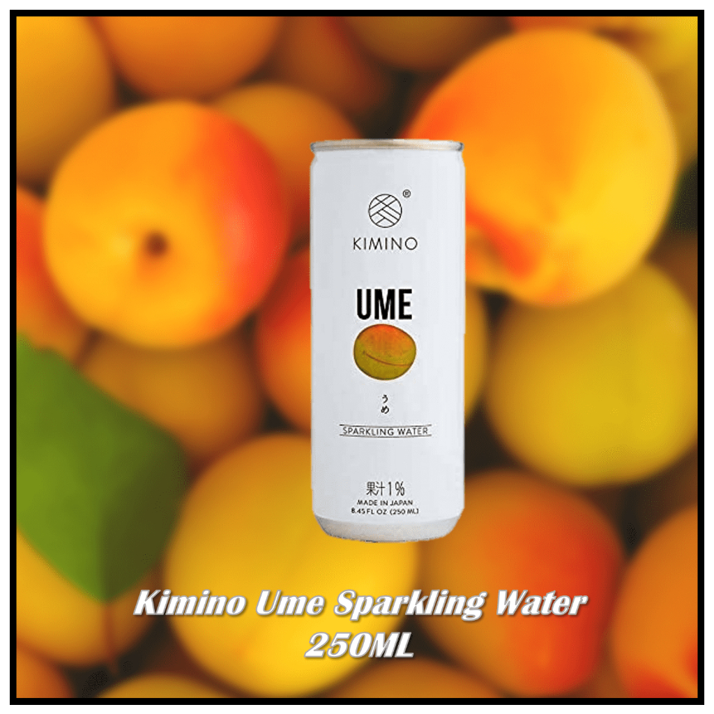 

Kimino ume sprakling water 250ML