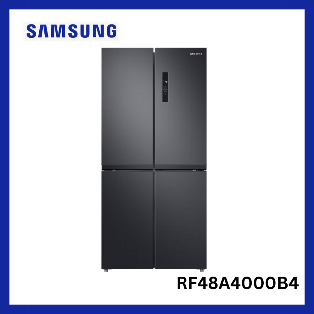 SAMSUNG KULKAS 4 PINTU WITH TWIN COOLING RF48A4000B4